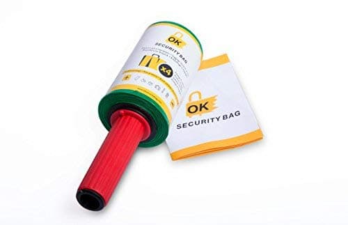 Ok Security Bag - Luggage Plastic Wrap - Protective Stretch Wrap Luggage Cover for Travel (Green)