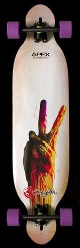 Original Apex 40 Middleweight Double Concave Complete Longboard Skateboard