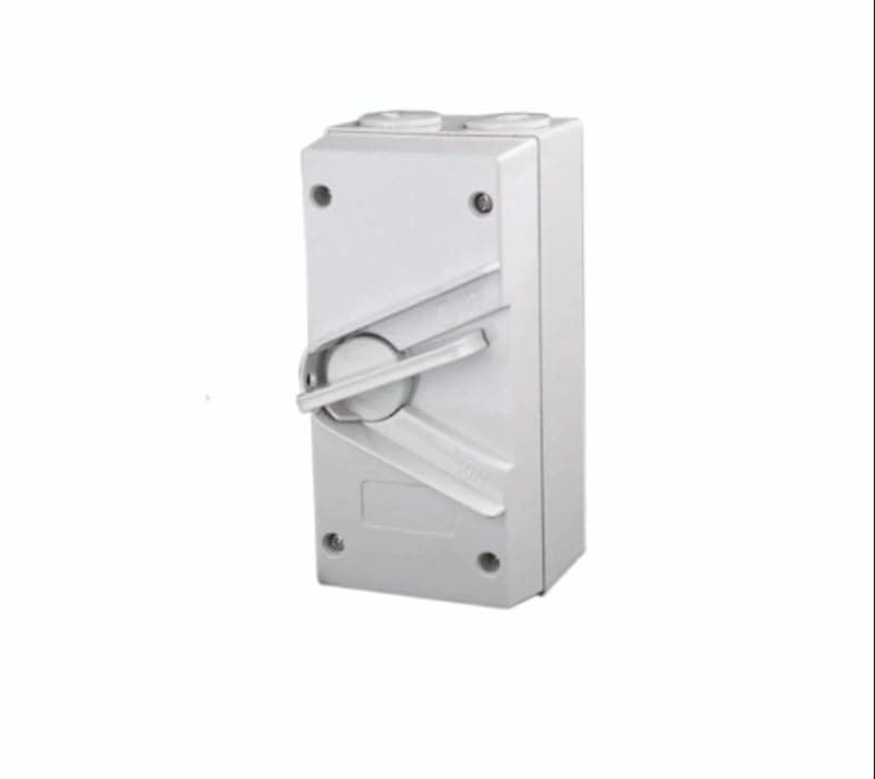 LitexWeather Protected Isolator Switch 63A 3 Pole 440V AC IP66