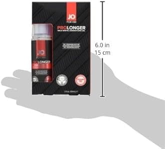System JO Prolonger Gel for Him, 2 Fluid Ounce