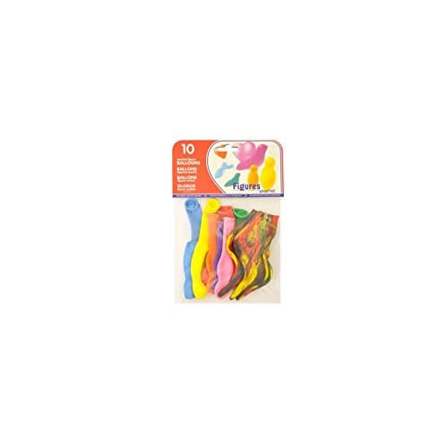 Figures Assorted Balloons Bag of 10