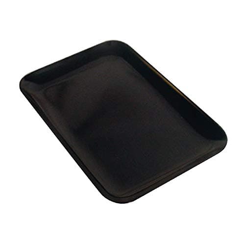 Dalebrook J897 Rectangular Tray, High Gloss Melamine Black Finish, 23 cm x 33 cm