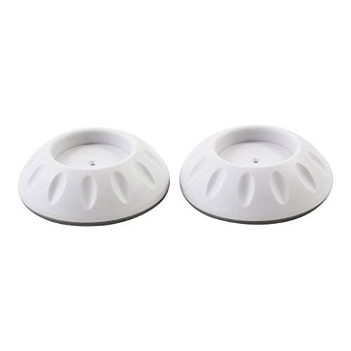 Baby Badger Wall Guard Pads (White 2-Pack) Smaller 3" Size Perfect for Child or Dog Pressure Safety Gates