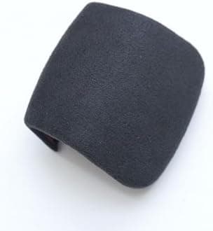 Suede Gear Shift Shifter Knob Cover Cap Trims for Range Rover Velar Sport 2022-2025 Land Rover Discovery 2021-2025 (Black Suede)