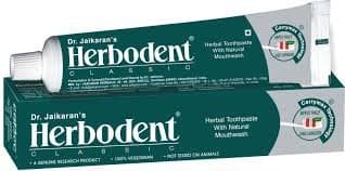6 * Herbodent Classic Toothpaste Natural Herbal Mouthwash