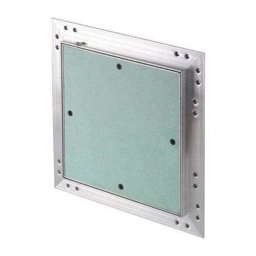 Heavy Duty Access Panel with Plasterboard Door and Aluminium Frame Revision Flap (300mm x 300mm)