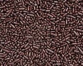 Chocolate Sprinkles Jimmies, 1 Pound Bag