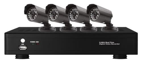 Vonnic DK4-K4404CCD-HDD DVR Kit with Camera (Black)