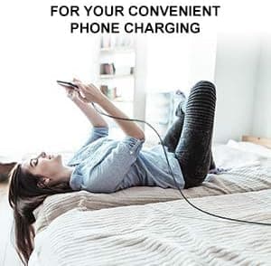 Wayona USB Type C 10Ft/3M Nylon Braided Fast Charging Cable for Samsung Galaxy S21, Note 20, M52, A13, A23, A53, MacBook Pro, Nintendo Switch, Huawei, GoPro Hero 7,PS5, etc (10Ft Pack of 1,Black)