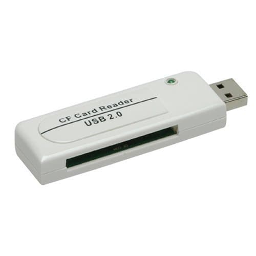 Speed USB2.0 CF (Compact Flash) Card Reader - Supports SanDisk Extreme Kingston Adata Sony Toshiba Transcent Samsung 2GB 4GB 8GB 16GB 32GB Type I/II CF