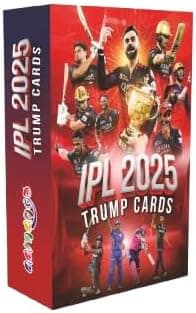 IPL 2025 Trump Cards | Collectible Card Game Featuring Top Players | Ultimate Gift for Cricket Fans
