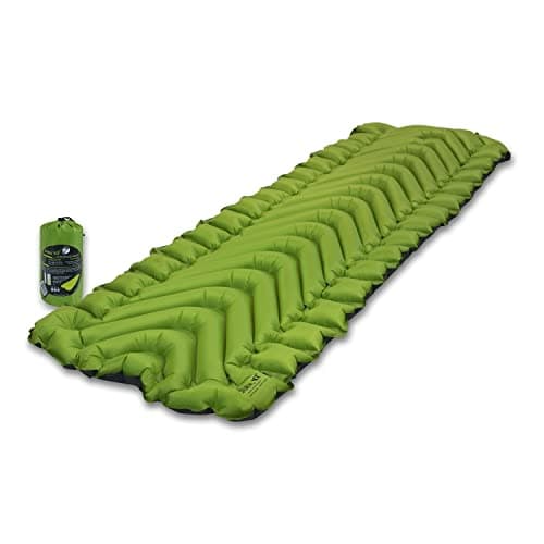 KLYMIT Static V2 Sleeping Pad, Ultralight, (12% Lighter), Great for Camping, Hiking, Travel and Backpacking