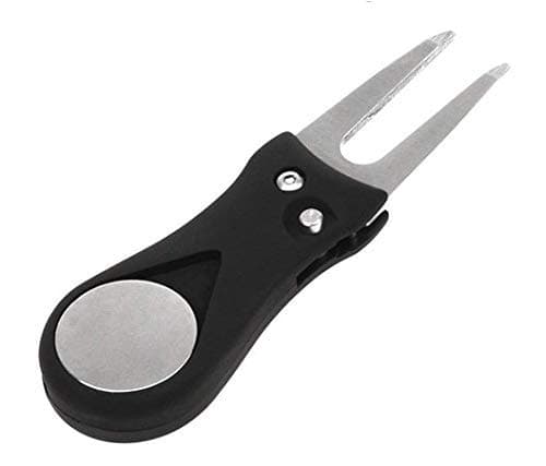 Basics Foldable Divot Repair Tool (Black)