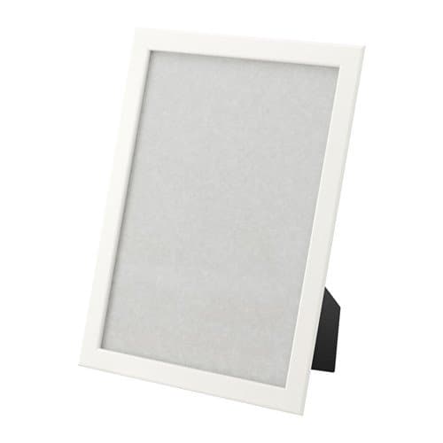 Ikea Fiskbo Certificate Frame 8.5 x 11~White