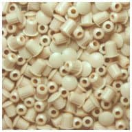 3/16" and 5mm Light Beige Hole Plugs