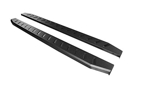 Mifeier 76" Black Flat Nerf Bars Side Step Running Boards Fit 04-08 Ford F150 Super/Extended Cab with 2 Half Size Rear Doors