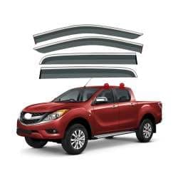 Car Rain Shield,For MAZDA BT-50 UP/UR 2012-2020 Car window rain guards Car Rain Shield Side Window rain Guards Car Windows Visor Window Visors Rain Guard