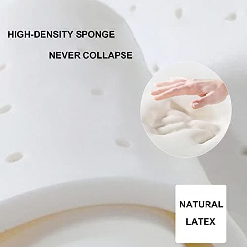 ZZYY Bedside Cushion Bed Backrest Linen Headboard Cushion Support Reading Pillow Bolster for Twin Full Queen King Daybed Bed Bunk Bed Removable Washable,Blue,59"/150cm(Queen)