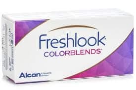 Freshlook Colorblends Color Power Lens-2 Lens (PURE HAZEL, 0.00)