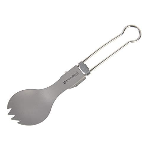 outdoor tools Campleader Stainless Steel Folding Fork,Spoon Camping Picnic BBQ Tableware Soup Spoon