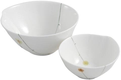 Daisy Chain 2 Piece Bone China Party Bowl Set