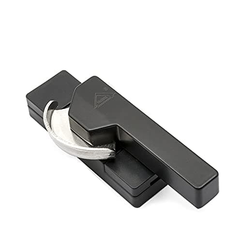 Window Handle,Window Handles for Upvc Windows 2 Pcs Aluminum Alloy Plastic Steel Push-Pull Door Hardware Fittings Square Handle Crescent Lock Semicircle Lock Window Lock Buckle