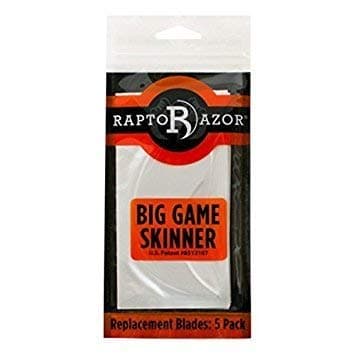 Raptorazor Big Game Skinner Replacement Blades (Pack of 5)