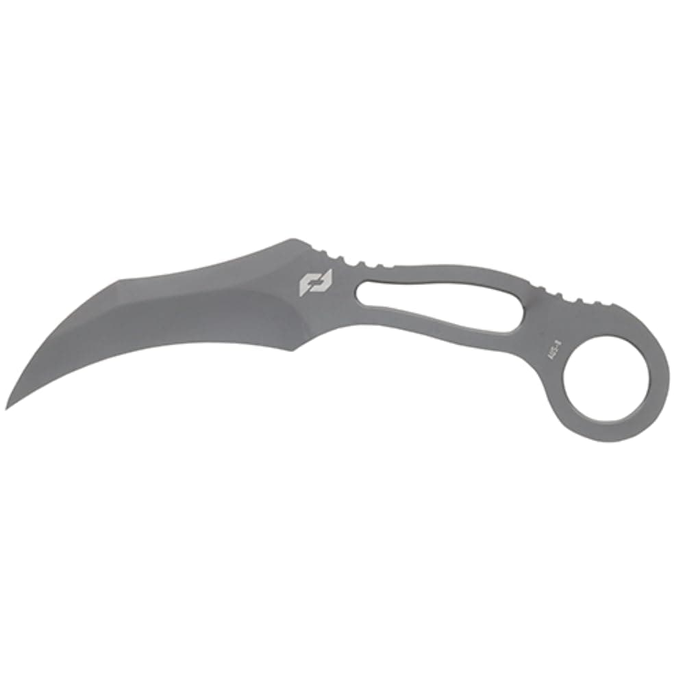 Delta Class Boneyard CLR Fixed Blade with 9Cr18MoV Grey Ti Coat for Outdoor Survival
