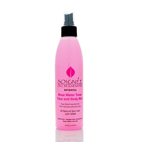 Soignee Botanical Rose Water Body Mist with MSM