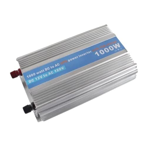 Solar Power Inverter with Built-in Solar Controller,PWM;1000 Watts,24VDC to 110VAC modified sinewave;Plug & play Solar;Simply connect 24V Solar Panel & two Batteries