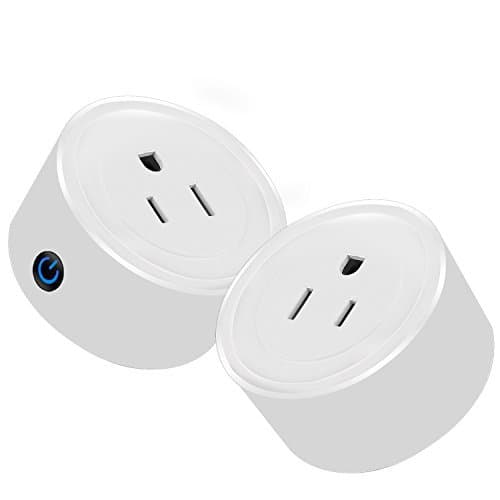 Martin Jerry mini Smart Plug Compatible with Alexa, Smart Home Devices Works with Google Home, No Hub required, Easy installation and App control Smart Switch On / Off / Timing (Model: V01) (2 Pack)