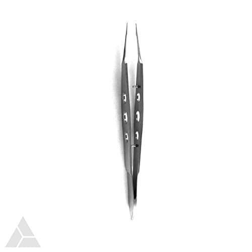 Castroviejo Suture Forceps, 0.12 mm Non-Angled Teeth, 10.7 cm Length (CFP-723/2)