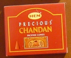 Precious Chandan - 10 Cones - HEM Incense From India