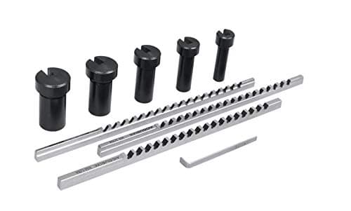 Accusize - No.00 HSS Keyway Broach Precision Sets In Fitted Aluminum Box, #5100-0001