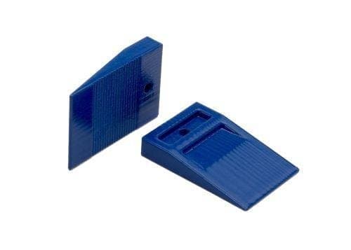 Tavy 3/16" Blue Wedge Spacers (100/Bag)