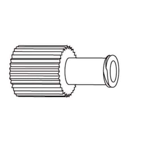 B. Braun1 Box of 100 Dual Function Red Cap with Male and Female End