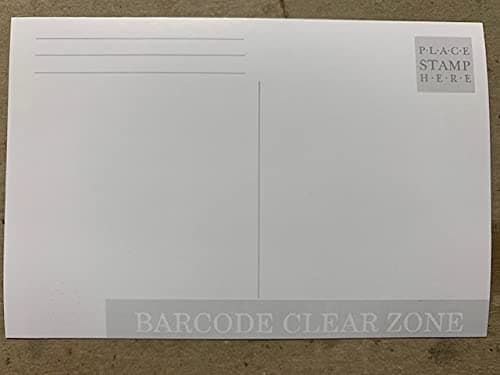 Do-it-yourself Photo Postcards, Customizable Postcards, Self Adhesive, 4" X 6" - 50 Pack