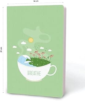 FACTOR NOTES A5 Notebook: Ruled | 90 GSM | 160 Pages (Breathe)