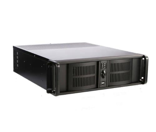 iStar D Storm D-300A 3U Aluminum Rackmount Server Chassis (Black)