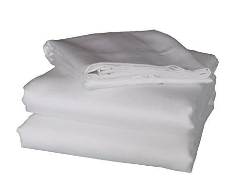 Irisilk 100% Rayon from Bamboo Sateen Sheet Set - King Size White