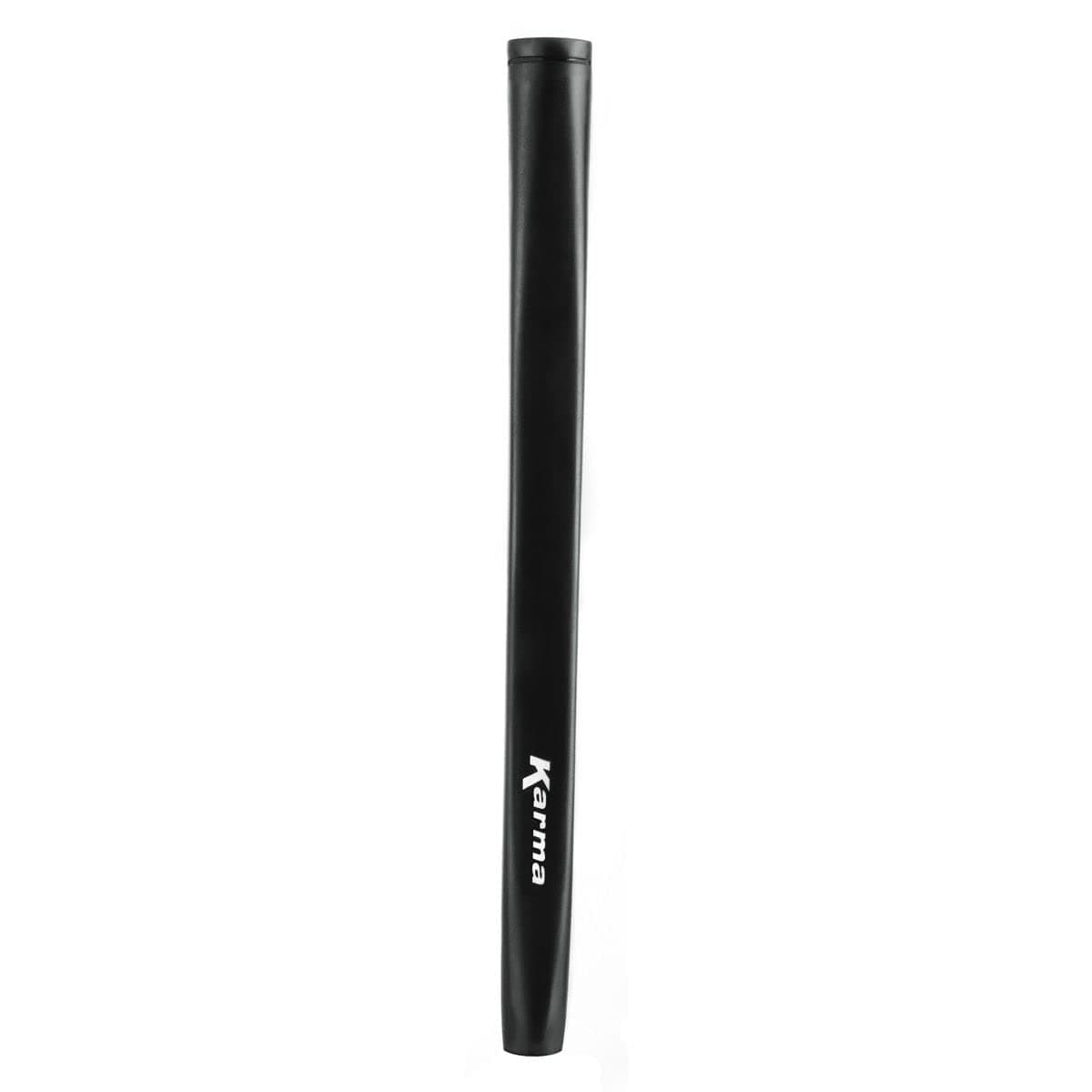 Karma Smooth Black Paddle Putter Grip | Standard Size, Soft Comfortable Rubber