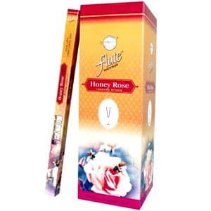 Flute Hexa Incense Sticks - Honey Rose