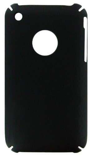 Cozip Polycarbonate Snap-On Slim Fit Back Case Cover for Apple iPhone 3GS/3G - Black