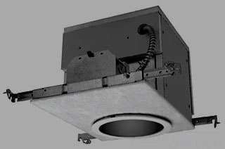 Prescolite Lighting Fixture Ft6cf 6" Fire Tight Fire-resistant Compact Fluorescent Recessed Downlight