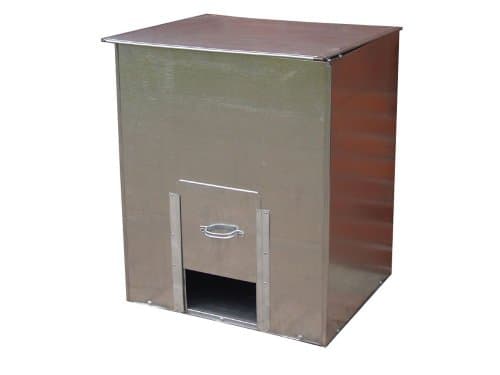 Galvanised Coal Bunker - (250kg Capacity)