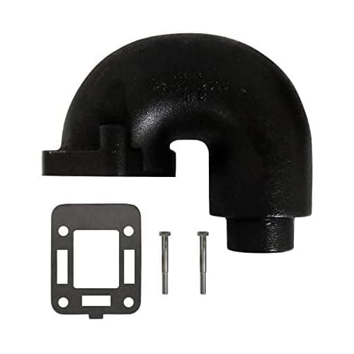 Exhaust Manifold Elbow/riser compatible with Mercruiser 3.0 4 cyl Mercury 12076A2 3.0L 12076