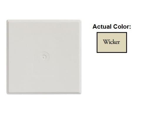 E-Z Surface Mounting Block for Double 4 or Double 5 siding. Color: Wicker. EZBLK040H A7 (Alcoa / Plygem / Cellwood a Home Depot item)