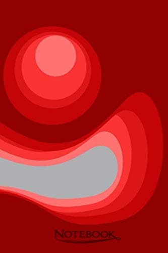 notebook (red): Coloring & Activity Book Designs for ; Art Activities for Tweens with Color Palettes & Examples