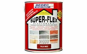 Bedec Super-Flex Elastomeric Flexible Roof Coating Battleship Grey 5 Litre