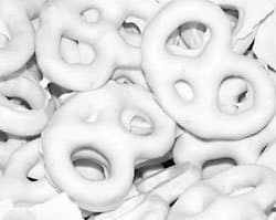 Yogurt Covered Pretzels - White-2 1/2 lbs.